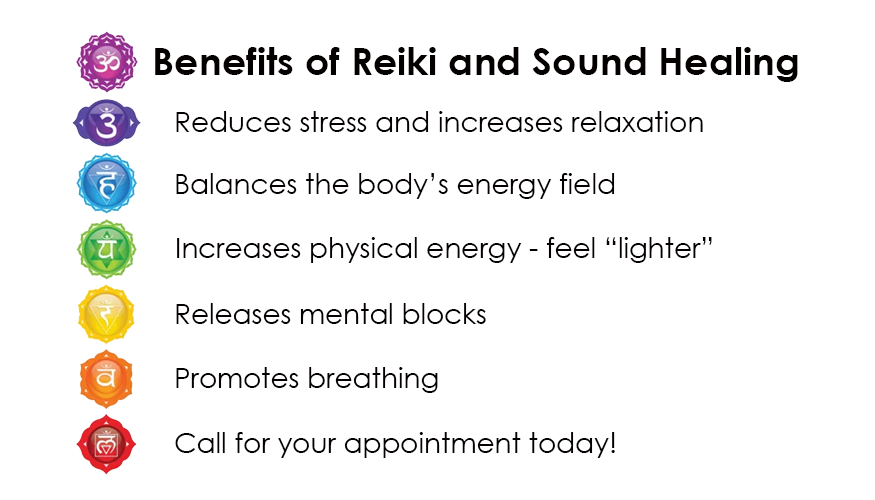 Benefits of Reiki and Sound Healing